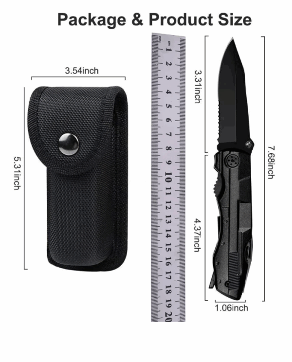 Multifunctional Knife Pliers Outdoor Home Portable Outdoor Survival Folding Knife Plier Screwdriver Hand Tool Car Emergency Tool - Image 2