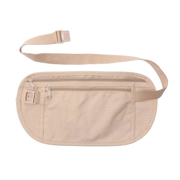 1pc New Cloth Waist Bags Travel Pouch Hidden Wallet Passport Money Waist Belt Bag Slim Secret Security Useful Bags Chest Packs - Image 3