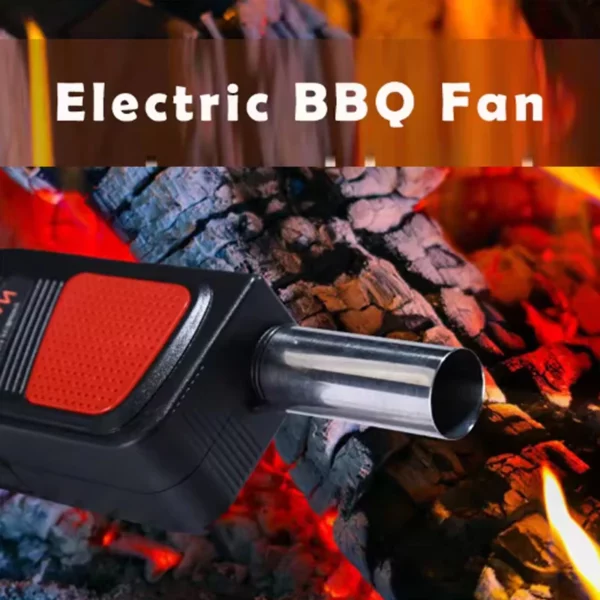 Barbecue Blower Portable Handheld Electric BBQ Fan Air Blower for Outdoor Camping Picnic Grill Cooking Tool - Image 4