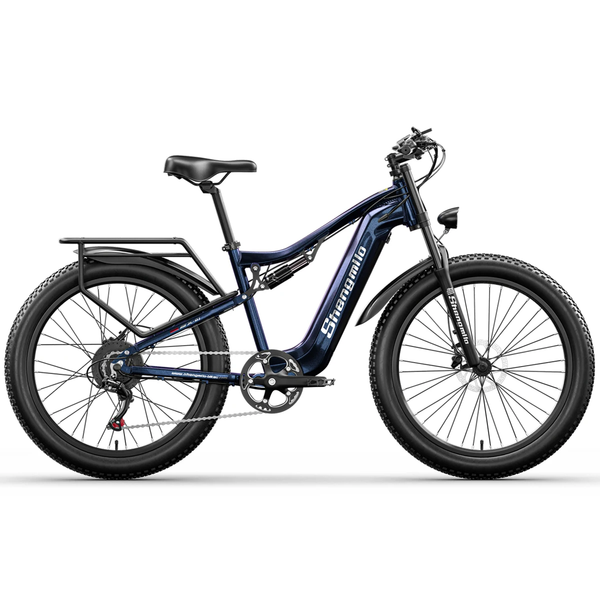 EU Stock SHENGMILO MX03 Electric Bicycle 1000W BAFANG POWERFUL MOTOR 48V 17.5AH Samsung BATTERY 7 Speed Bike Powerful Ebike - Image 3