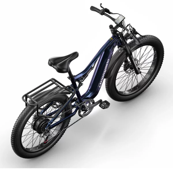 EU Stock SHENGMILO MX03 Electric Bicycle 1000W BAFANG POWERFUL MOTOR 48V 17.5AH Samsung BATTERY 7 Speed Bike Powerful Ebike - Image 5