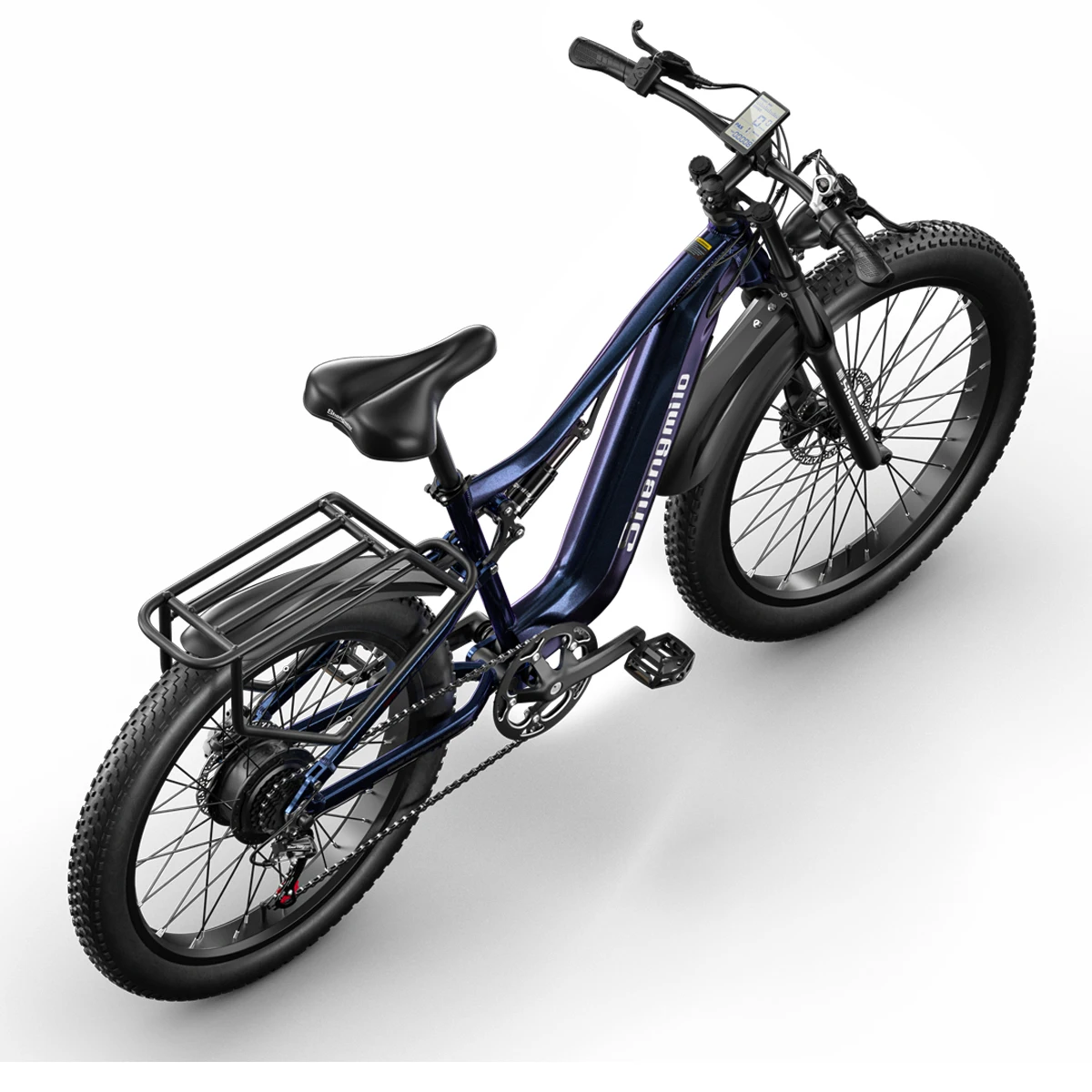 EU Stock SHENGMILO MX03 Electric Bicycle 1000W BAFANG POWERFUL MOTOR 48V 17.5AH Samsung BATTERY 7 Speed Bike Powerful Ebike - Image 5