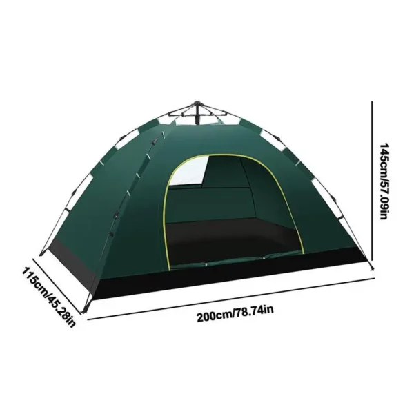 Pop Up Tent -2 Person Camping Tent Easy To Install Portable Folding Outdoor Travel Backpacking Waterproof Sun Shelter Tents - Image 6