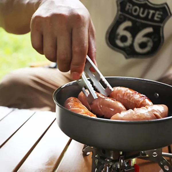 Pot Lifter Ultralight Outdoor Camping Pot Gripper Clamp Pan Gripper Hot Dish Plate Holder for Outdoor Cooking Camping Picnic BBQ - Image 5