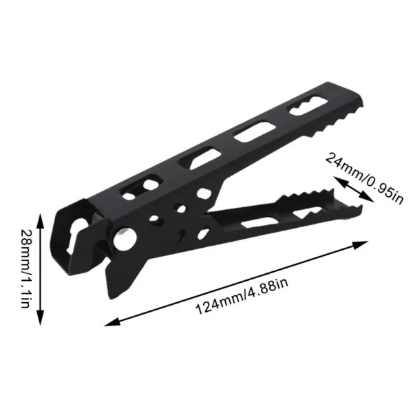 Pot Lifter Ultralight Outdoor Camping Pot Gripper Clamp Pan Gripper Hot Dish Plate Holder for Outdoor Cooking Camping Picnic BBQ - Image 6