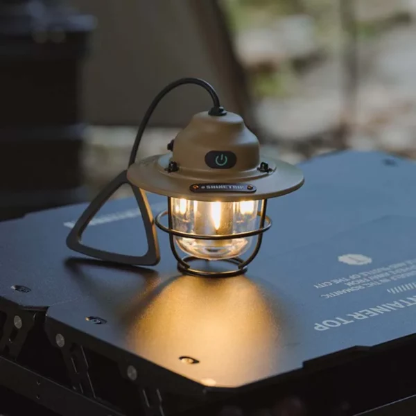 ShineTrip New Outdoor Vintage Pendant Light Ultra Long Life Camping Ambient Light Portable Rechargeable Tent Lights - Image 3